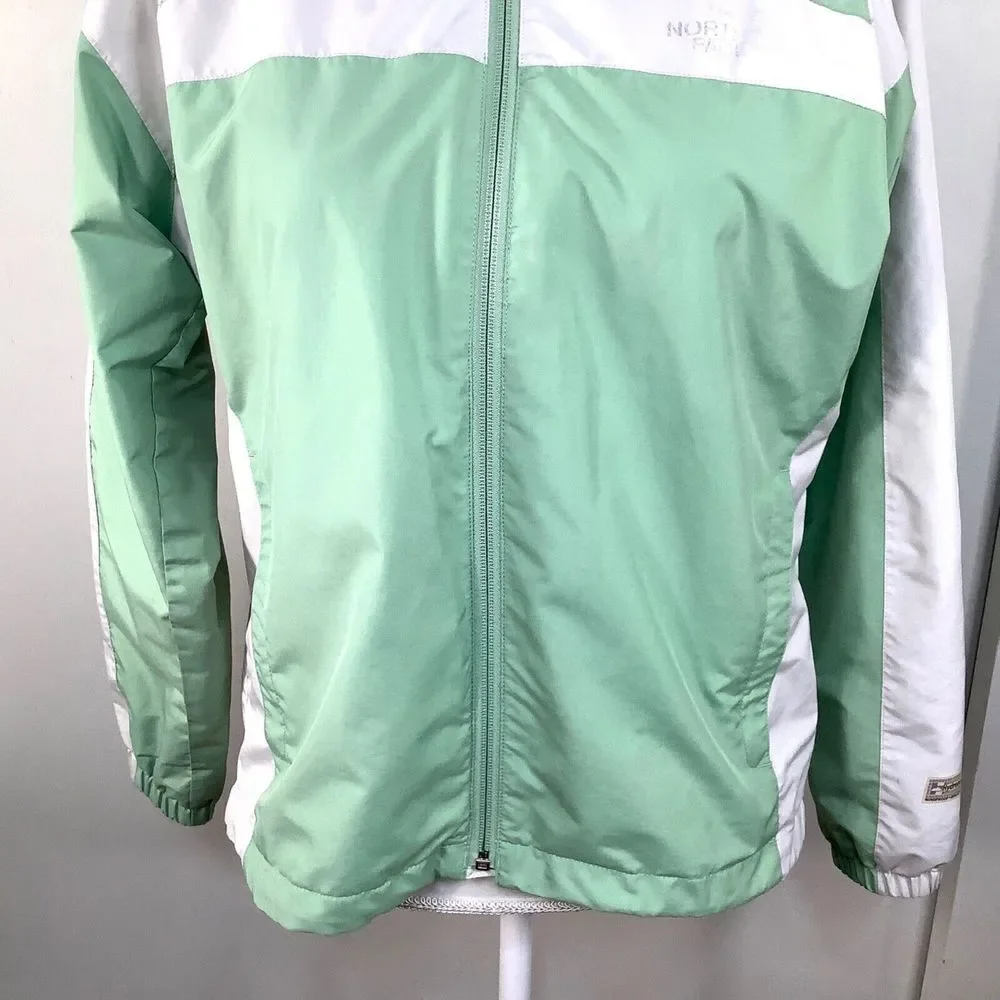 The North Face Jacket‎ Hydrenalite Windproof Breathable fits Small Hood Green